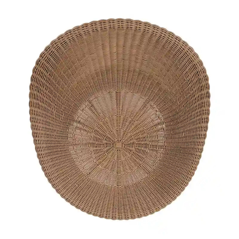Fauteuil Nid en Rotin d'Extérieur Delmar