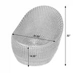 Fauteuil Nid en Rotin d'Extérieur Delmar