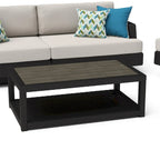 Ensemble de jardin Portofino Comfort Sunbrella 19 pièces, avec mouvement
