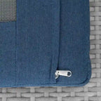Ensemble de jardin Portofino Comfort Sunbrella 19 pièces, avec mouvement