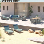 Ensemble de jardin Portofino Comfort Sunbrella 19 pièces, avec mouvement