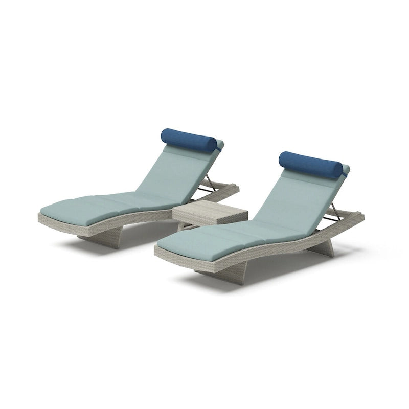 Ensemble de jardin Portofino Comfort Sunbrella 19 pièces, avec mouvement