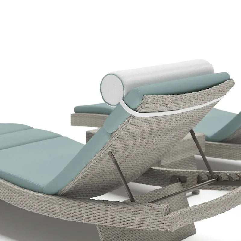Ensemble de jardin Portofino Comfort Sunbrella 19 pièces, avec mouvement