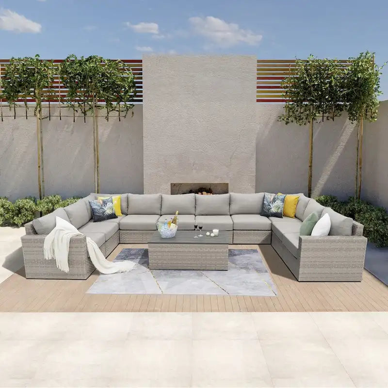 Canapé sectionnel Avalon Bay 11 pièces avec assise profonde