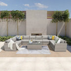 Canapé sectionnel Avalon Bay 11 pièces avec assise profonde