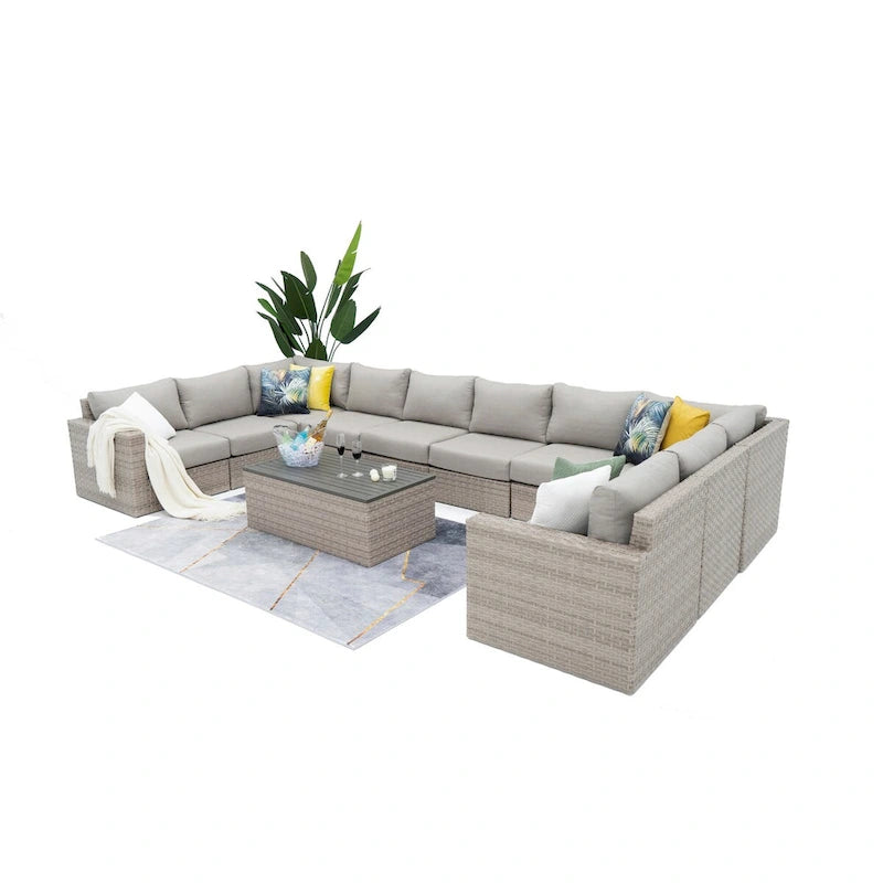 Canapé sectionnel Avalon Bay 11 pièces avec assise profonde