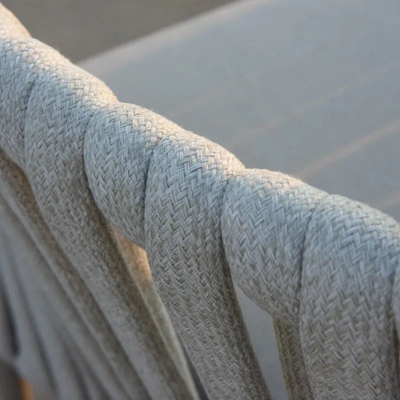 Ensemble de quatre fauteuils de jardin Kamari