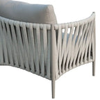 Ensemble de quatre fauteuils de jardin Kamari