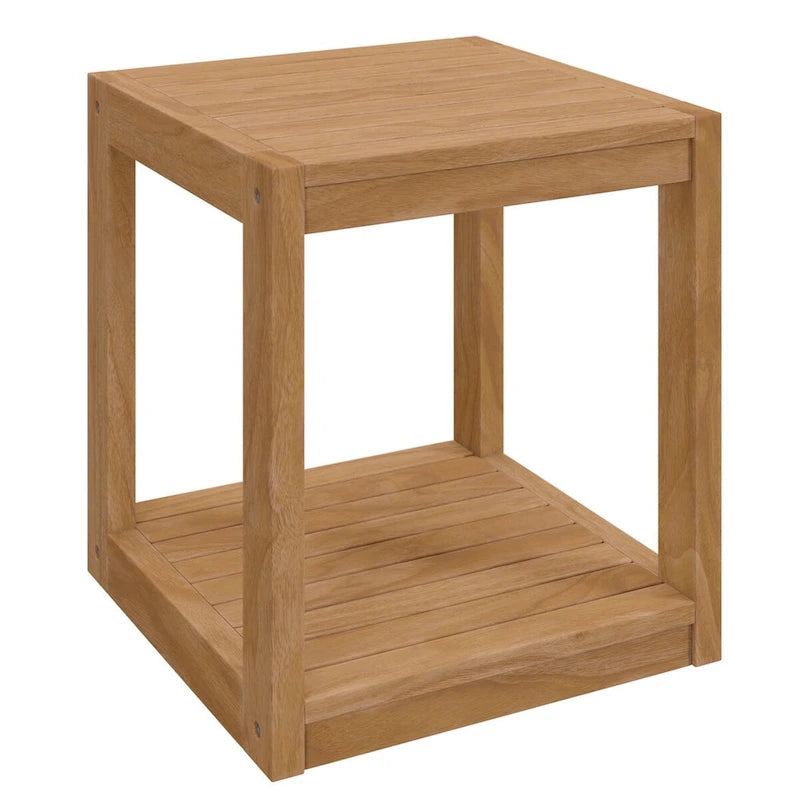 Ensemble de patio extérieur en teck 3 pièces Carlsbad