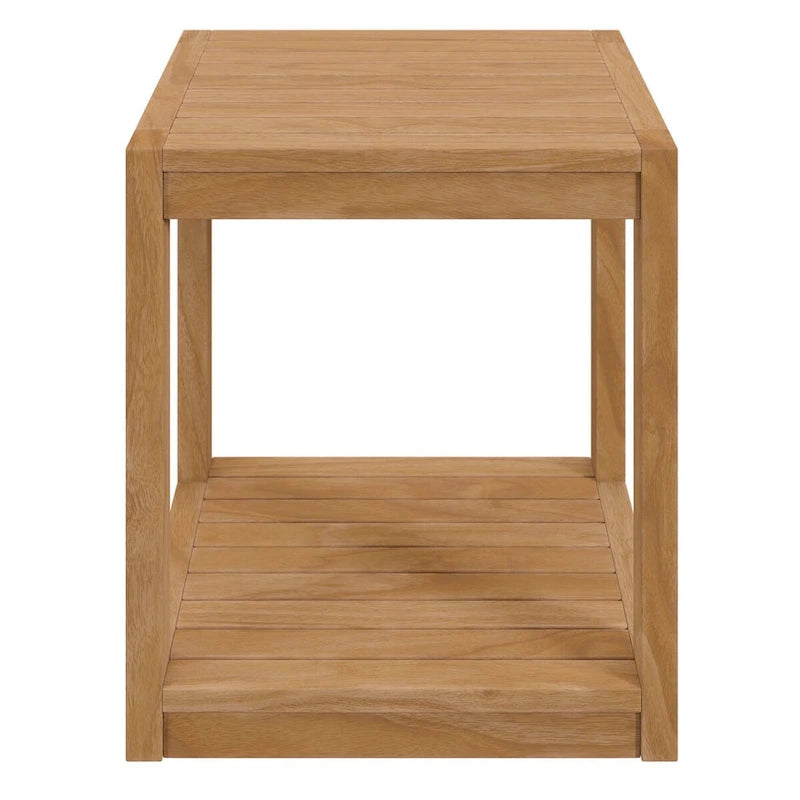 Ensemble de patio extérieur en teck 3 pièces Carlsbad