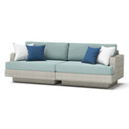 Ensemble de 7 fauteuils de jardin pivotants Portofino Comfort en tissu Sunbrella