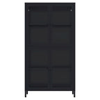 Meuble Vitrine avec Étagères Réglables pour Cuisine Salon