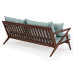 Ensemble de sièges de patio extérieur 5 pièces Vaughn Sunsharp – Bleu Bliss