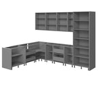 Collection Cuisine Harmonie, coloris noir, dimensions 244x305 cm (126x96 pouces)