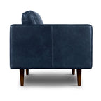 Canapé d'appartement Poly & Bark Napa 72 - Cuir véritable italien pleine fleur