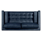Canapé d'appartement Poly & Bark Napa 72 - Cuir véritable italien pleine fleur