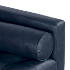 Canapé d'appartement Poly & Bark Napa 72 - Cuir véritable italien pleine fleur