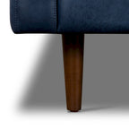 Canapé d'appartement Poly & Bark Napa 72 - Cuir véritable italien pleine fleur