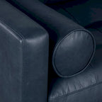 Canapé d'appartement Poly & Bark Napa 72 - Cuir véritable italien pleine fleur