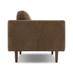 Canapé d'appartement Poly & Bark Napa 72 - Cuir véritable italien pleine fleur