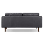 Canapé d'appartement Poly & Bark Napa 72 - Cuir véritable italien pleine fleur