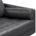 Canapé d'appartement Poly & Bark Napa 72 - Cuir véritable italien pleine fleur