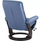 Fauteuil inclinable pivotant réglable en similicuir Peregrine Ocean de BenchMaster