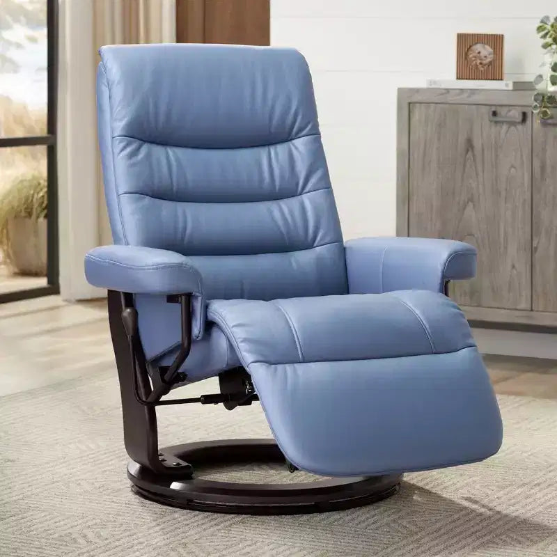 Fauteuil inclinable pivotant réglable en similicuir Peregrine Ocean de BenchMaster
