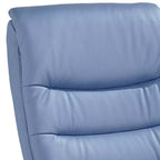 Fauteuil inclinable pivotant réglable en similicuir Peregrine Ocean de BenchMaster