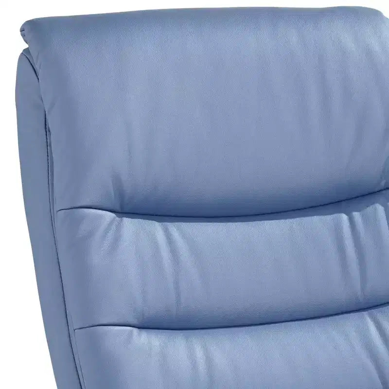 Fauteuil inclinable pivotant réglable en similicuir Peregrine Ocean de BenchMaster