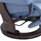 Fauteuil inclinable pivotant réglable en similicuir Peregrine Ocean de BenchMaster