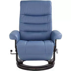 Fauteuil inclinable pivotant réglable en similicuir Peregrine Ocean de BenchMaster