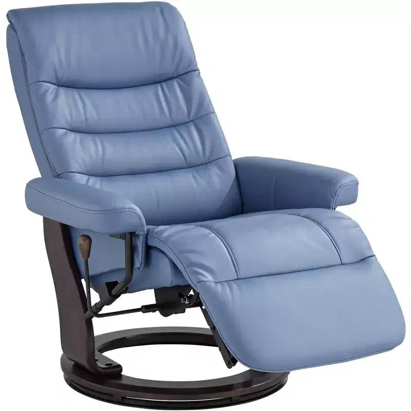 Fauteuil inclinable pivotant réglable en similicuir Peregrine Ocean de BenchMaster