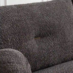 Canapé 90 confortable avec 2 coussins et 2 coussins boules