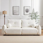 Canapé 90 confortable avec 2 coussins et 2 coussins boules
