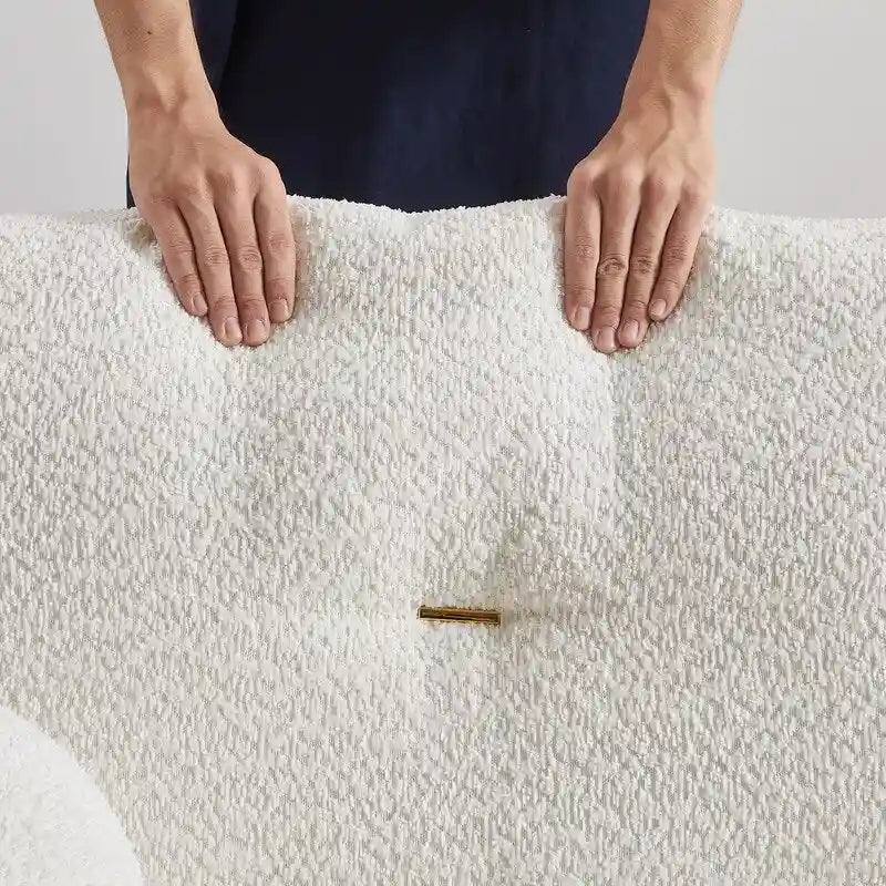 Canapé 90 confortable avec 2 coussins et 2 coussins boules