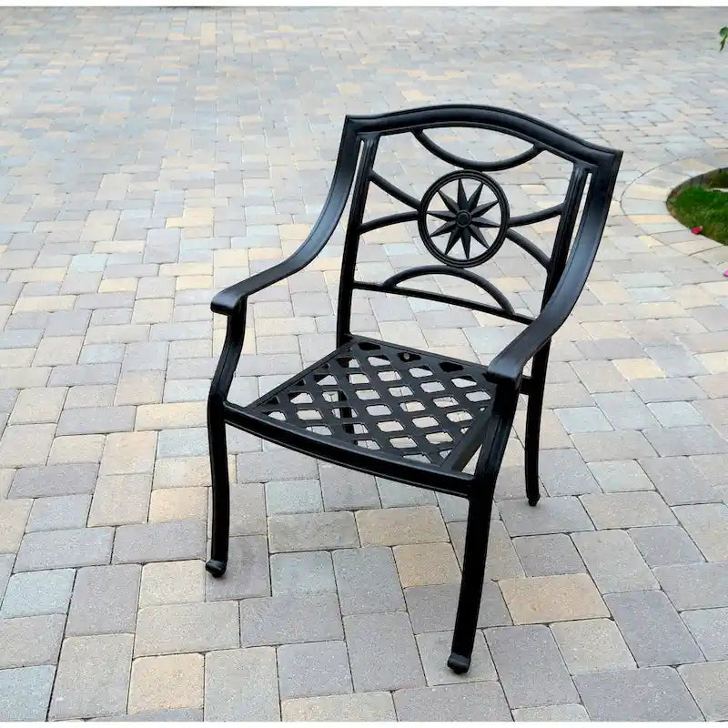 Ensemble de salle à manger d'extérieur 11 pièces Ten Star (avec 2 fauteuils pivotants à bascule) avec coussins et table à rallonge rectangulaire 42 x 92/ 42 x 120