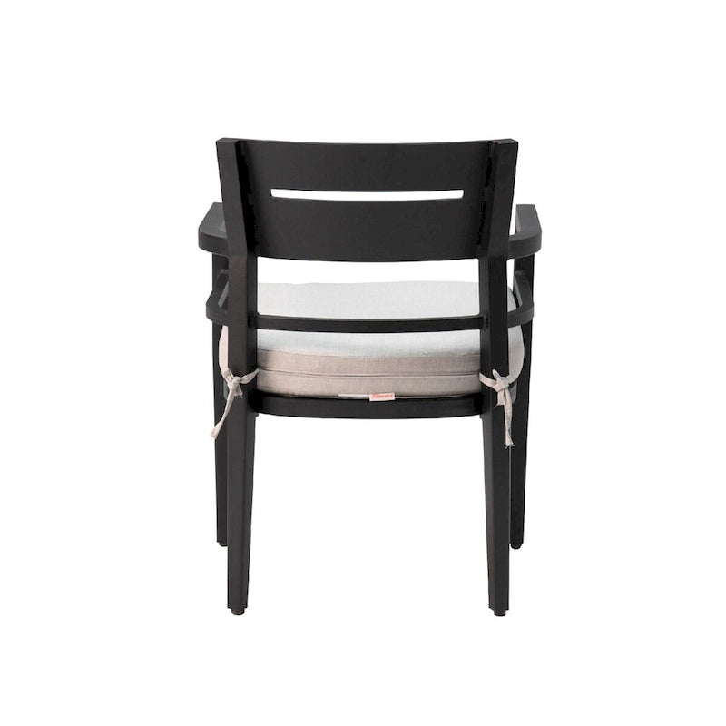 Chaises de salle à manger d'extérieur 4 pièces