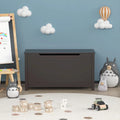Coffre de rangement en bois pour jouets pour enfants avec couvercle à charnière de sécurité, pour les 3 ans et plus
