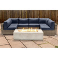 Ensemble de 4 places LSI avec foyer et coussins Sunbrella