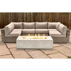 Ensemble de 4 places LSI avec foyer et coussins Sunbrella