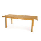 Table à manger en teck extensible Foster rectangulaire 180/230 x 91 cm