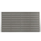 Ensemble de salle à manger d'extérieur 7 pièces en aluminium Shore
