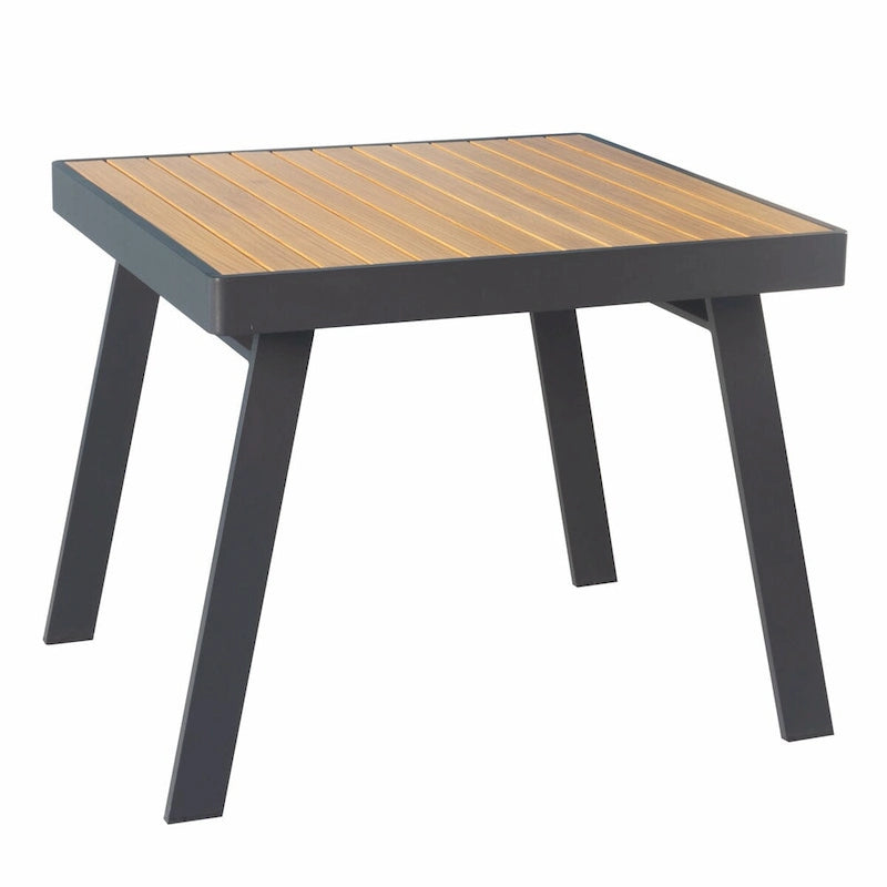 HIGOLD Nofi Ensemble repas de 5 pièces en aluminium pour patio, anthracite mat