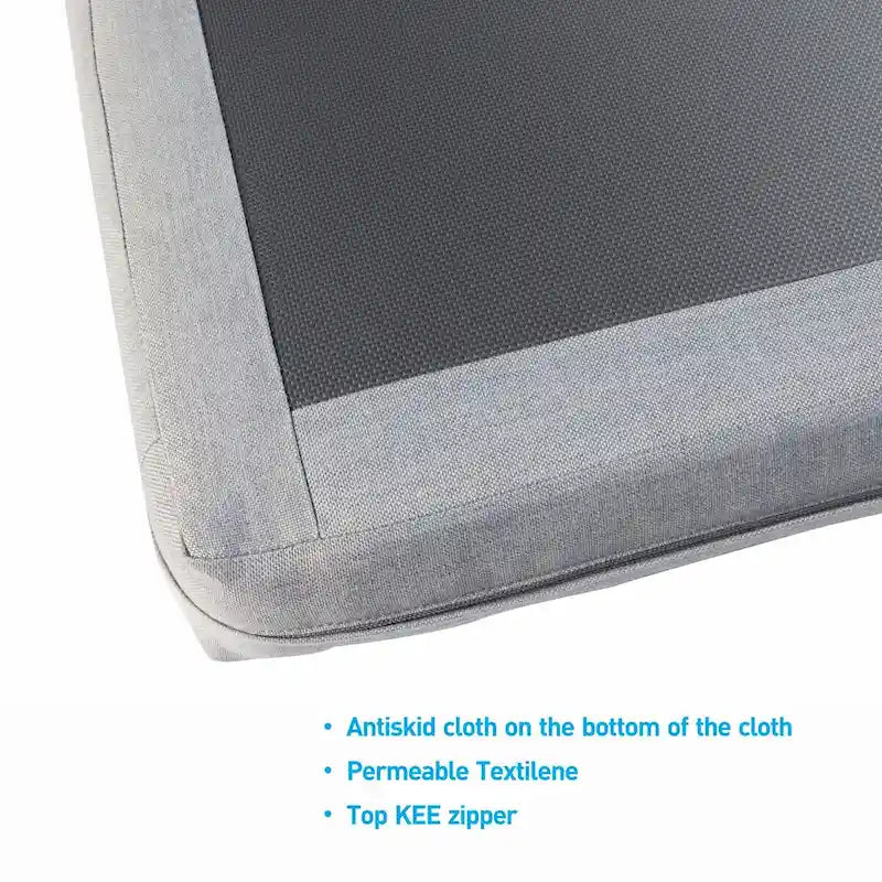 HIGOLD Nofi Ensemble repas de 5 pièces en aluminium pour patio, anthracite mat
