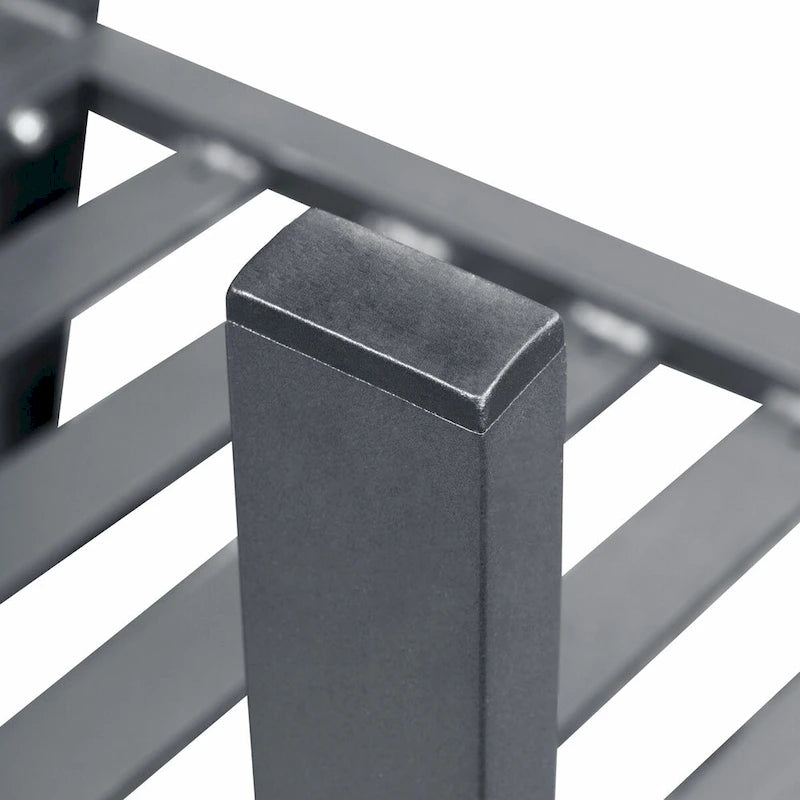 HIGOLD Nofi Ensemble repas de 5 pièces en aluminium pour patio, anthracite mat