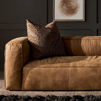 Canapé Divya Outback en cuir tanné par iNSPIRE Q Modern