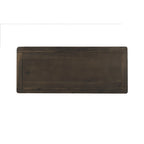 Meuble de rangement rustique avec deux tiroirs et quatre paniers en rotin classique pour salle à manger/entrée/salon