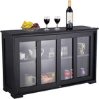 Meuble de rangement de buffet empilable – 41,9P x 13L x 24,5H