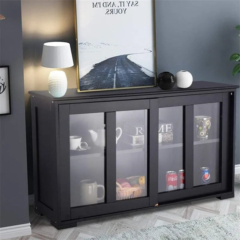 Meuble de rangement de buffet empilable – 41,9P x 13L x 24,5H
